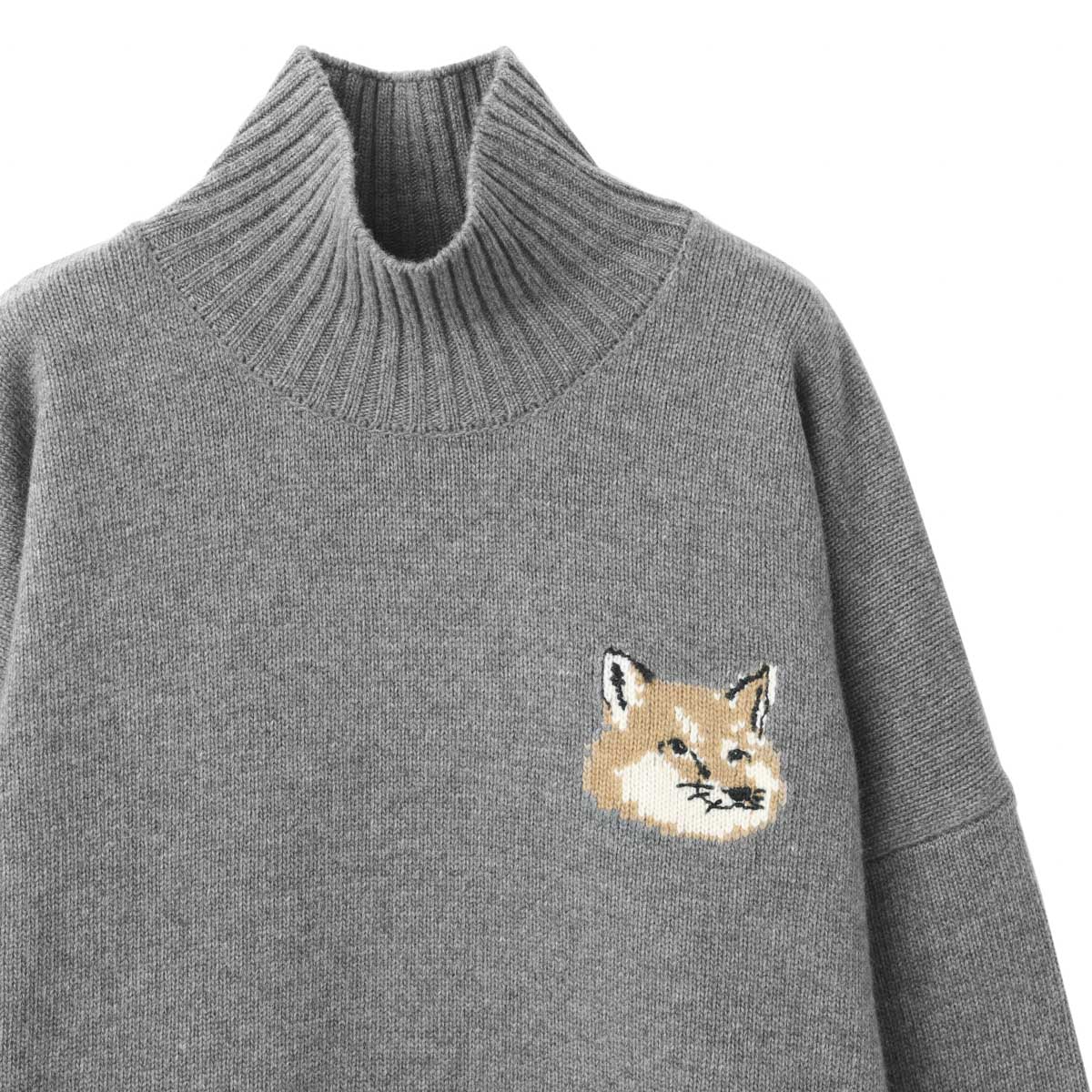 楽天市場】メゾンキツネ MAISON KITSUNE ハイネックニット