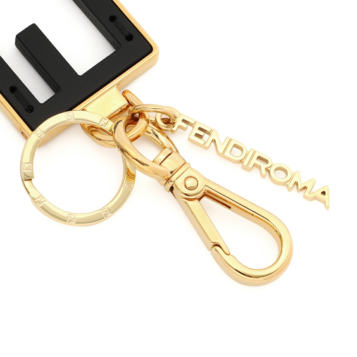 楽天市場】フェンディ FENDI キーホルダー ブラック レディース 7as229