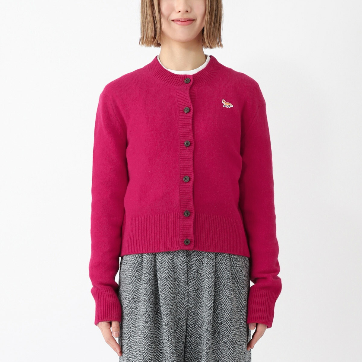 楽天市場】【3万円均一】メゾンキツネ MAISON KITSUNE カーディガン