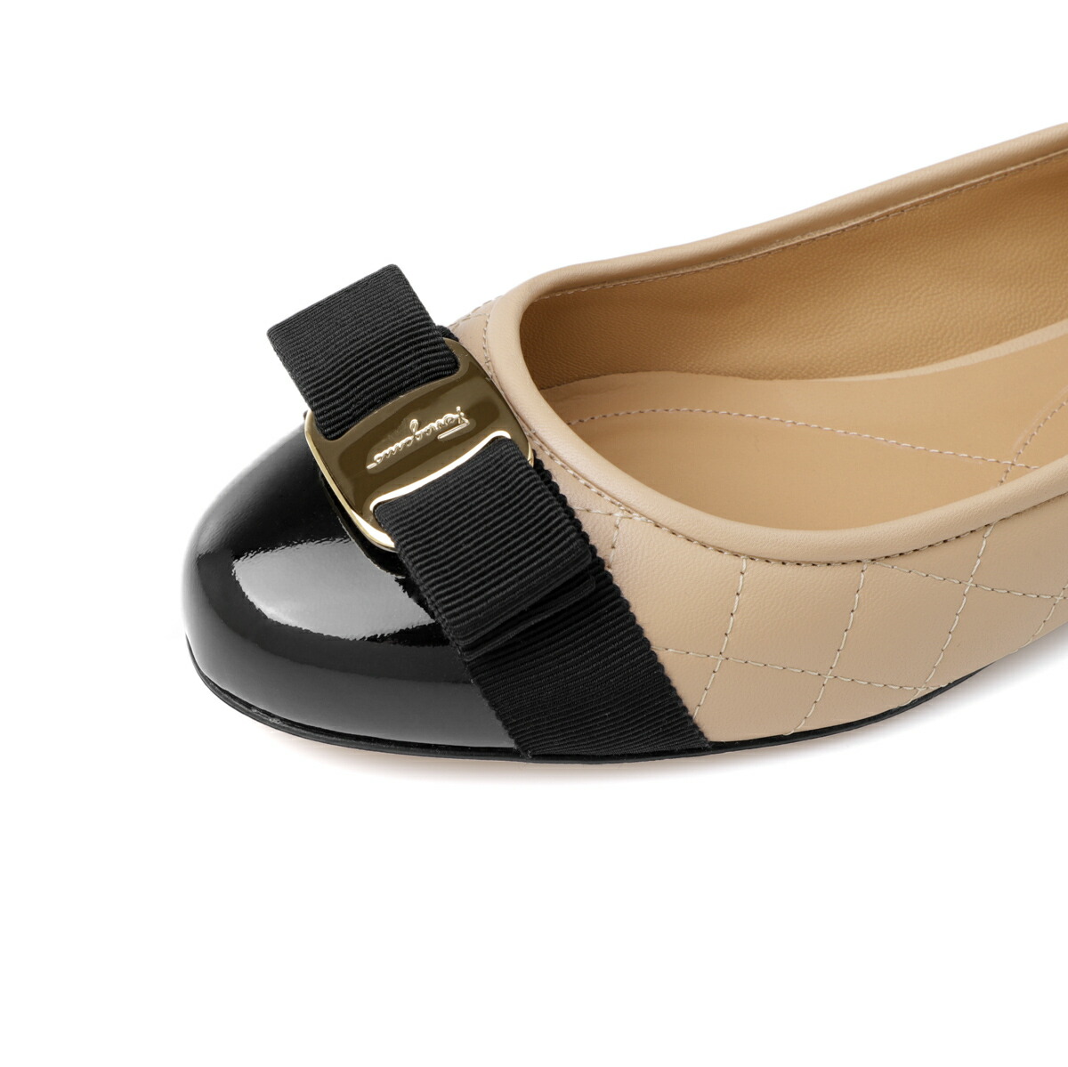 楽天市場】フェラガモ FERRAGAMO バレエシューズ フラットシューズ