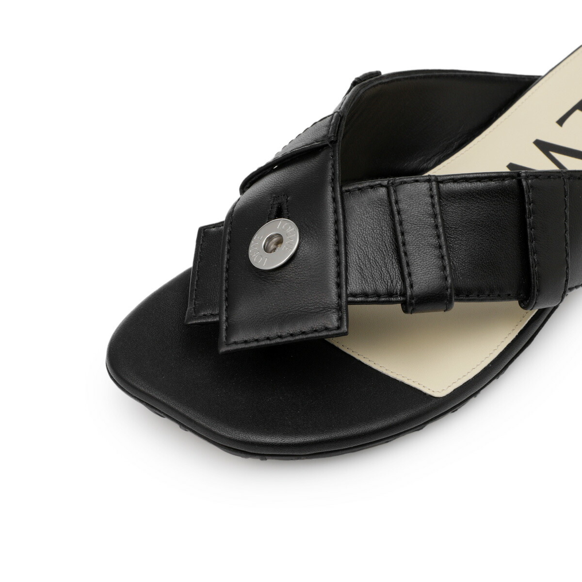 楽天市場】ロエベ LOEWE サンダル ブラック レディース l814465x79