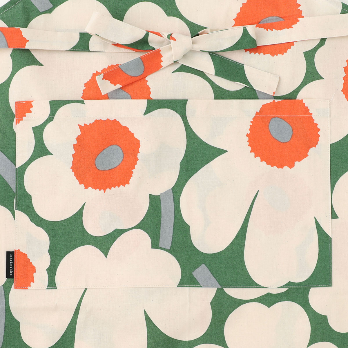楽天市場】マリメッコ marimekko エプロン グリーン 073125 612 PIENI