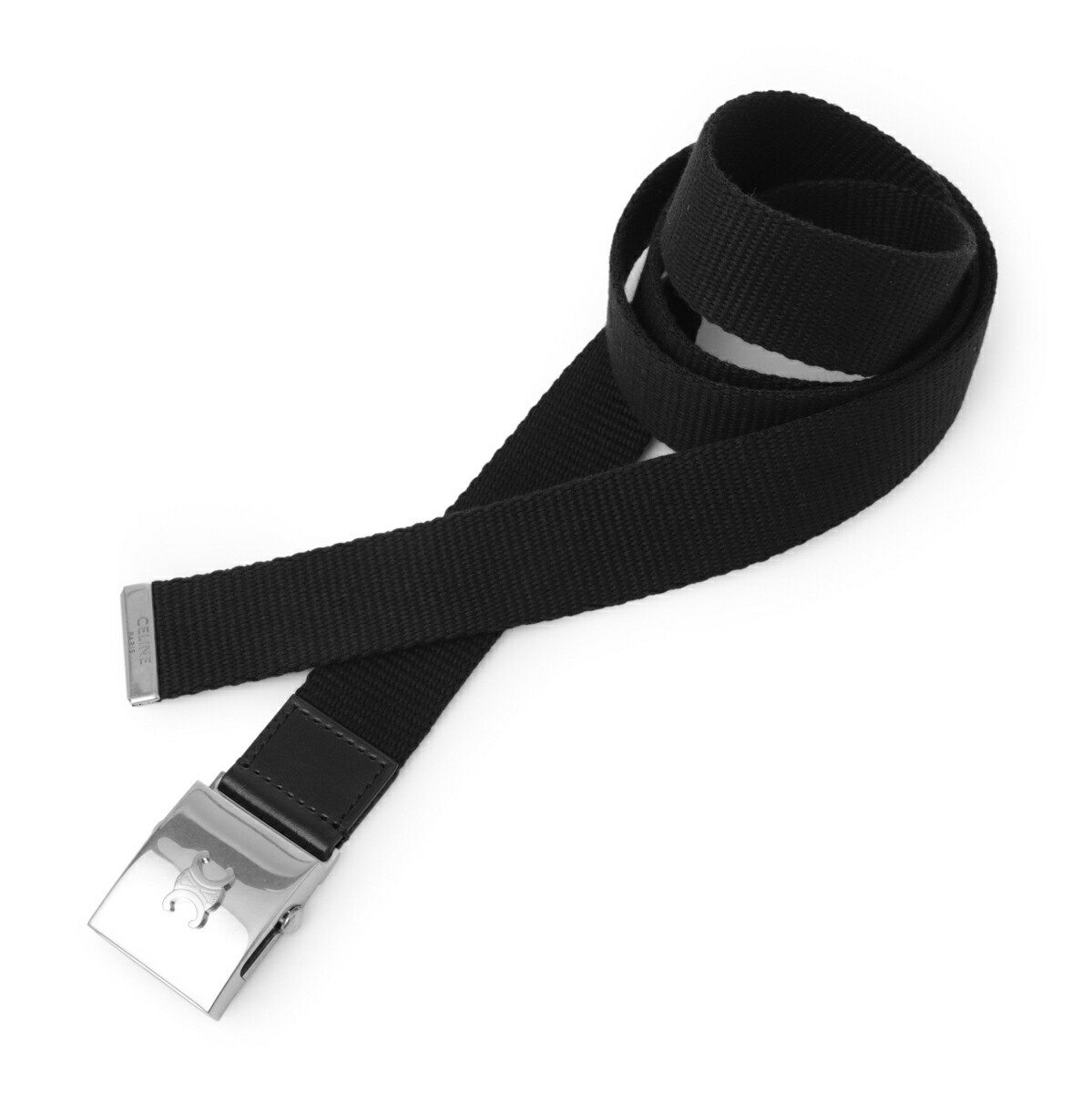 楽天市場】セリーヌ CELINE ベルト スケーターベルト ブラック メンズ