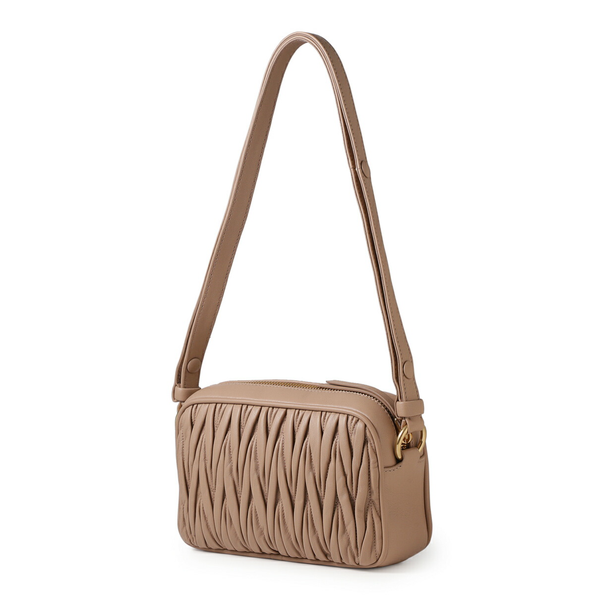 楽天市場】ミュウミュウ miu miu ショルダーバッグ ベージュ