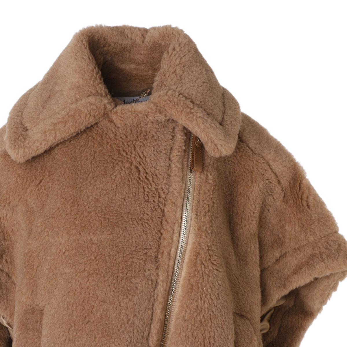 楽天市場】マックスマーラ Max Mara ケープ ポンチョ ブラウン