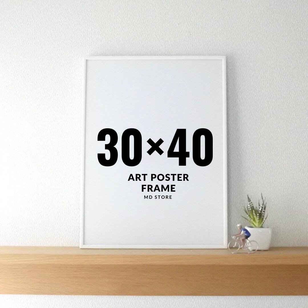 楽天市場】ポスターフレーム【 300×400mm ホワイト】A.P.J. 壁掛け
