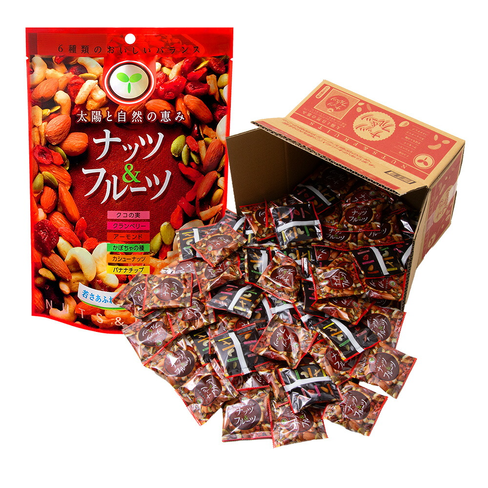 楽天市場】ナッツ ＆ フルーツ 570g ミックスナッツ 徳用ボックス