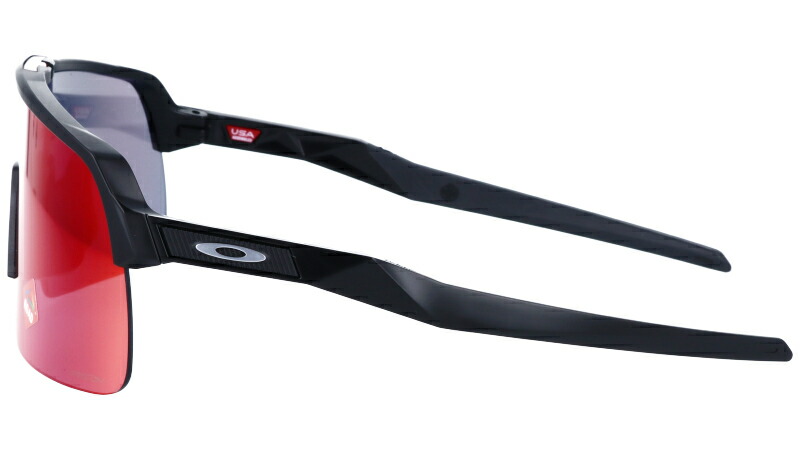 さ*う様 OAKLEY スポーツ用サングラス クリア/レッド レン OAKLEYの