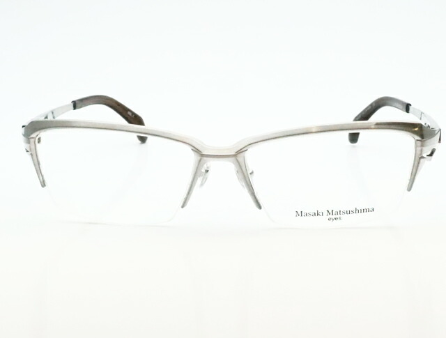 楽天市場】レンズつき マサキマツシマ メガネ MF-1282 1 ヘアライン