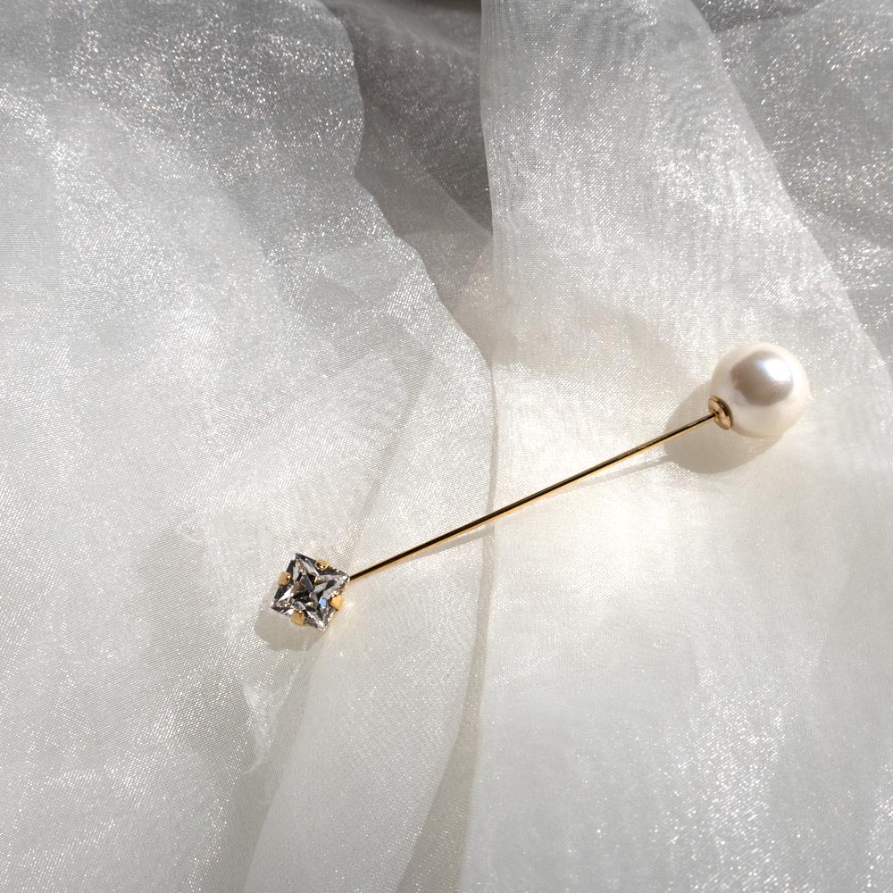 楽天市場】【25%OFFクーポン対象！】 ブローチ パール ピン 日本製