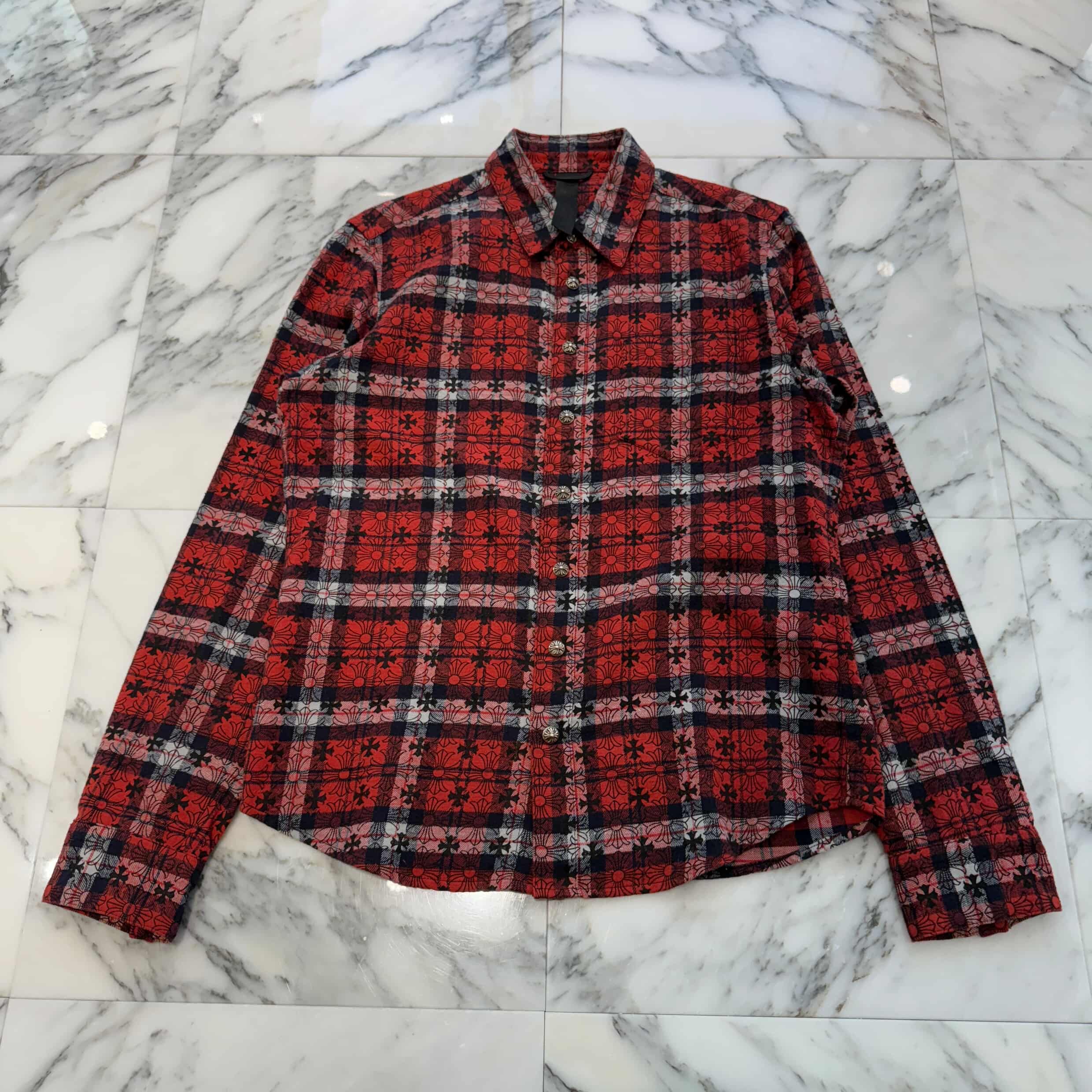 楽天市場】クロムハーツ チェックシャツの通販