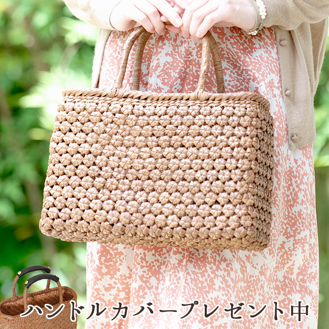 楽天市場】＼1年修理保証＆7日間返品OK／ 山葡萄 かごバッグ 六角 花