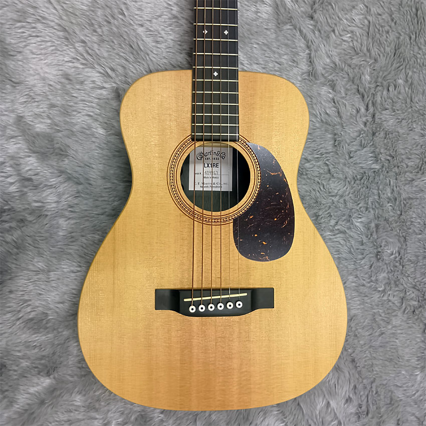 楽天市場】Martin ミニアコースティックギター エレアコ LX1RE Little