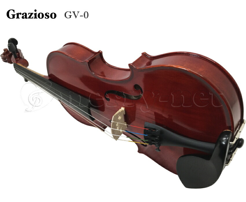 楽天市場】Grazioso 初心者向け バイオリン【調整後出荷】GV-0 1/4