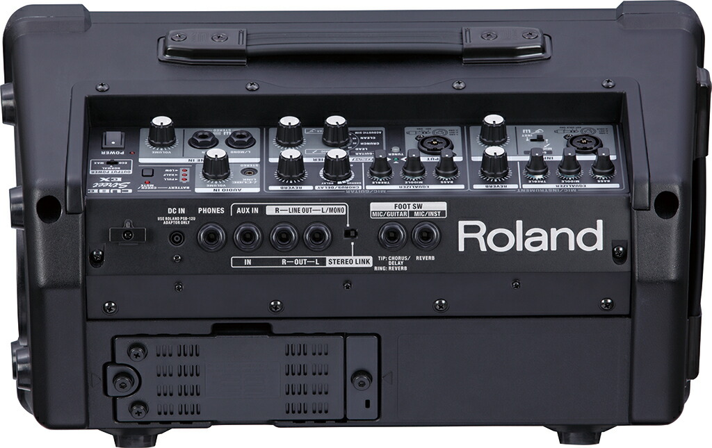 楽天市場】Roland CUBE STREET EX + 電池駆動対応 ワイヤレスマイク2本
