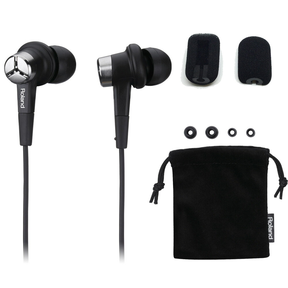 楽天市場】Roland バイノーラルマイクイヤフォン CS-10EM (イヤホン型