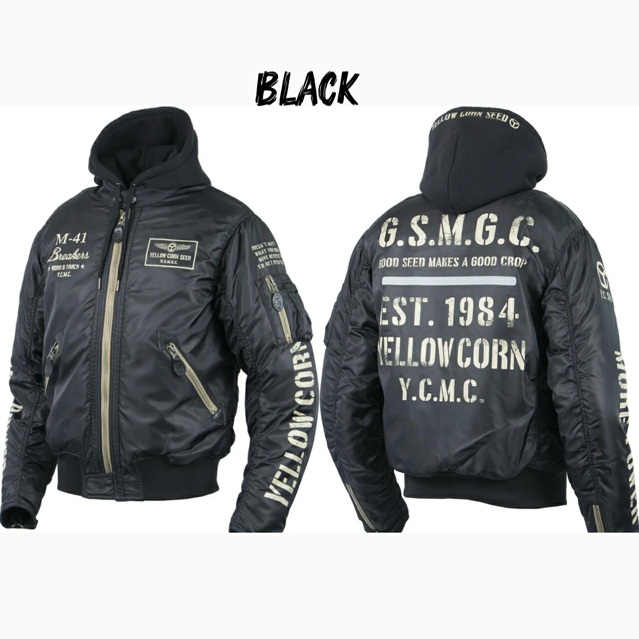 楽天市場】☆送料無料☆YeLLOW CORN SJ-5307 WINTER JACKET【秋・冬