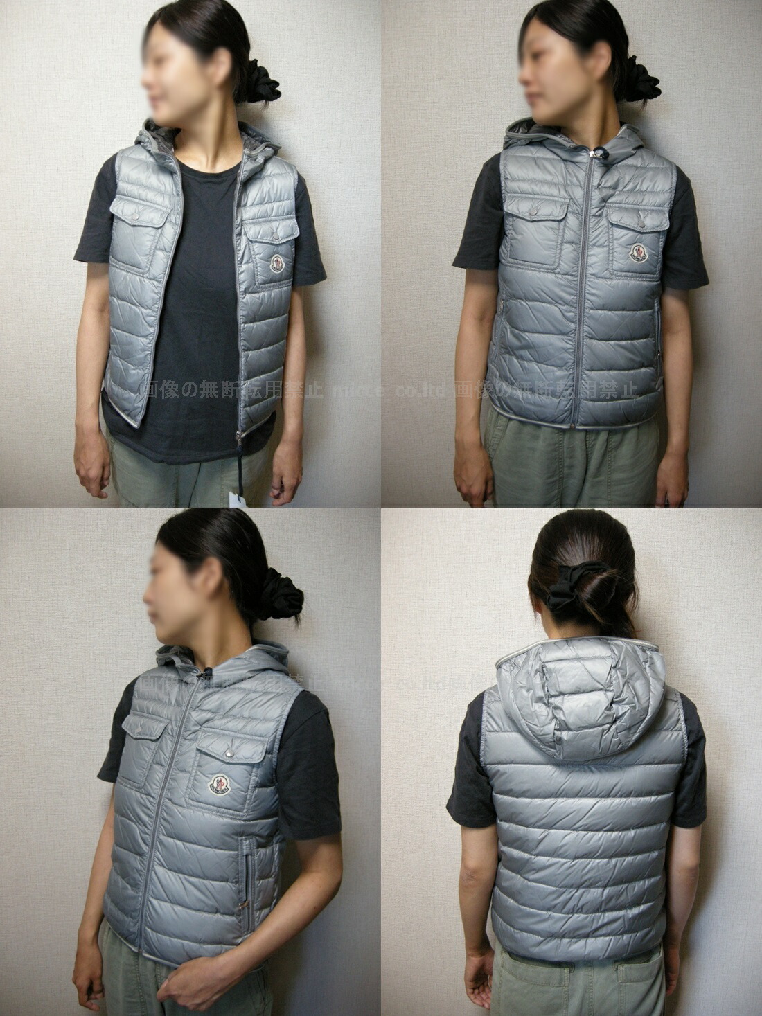 楽天市場】【MONCLER/モンクレール/フード付きライトダウンベスト/GERS