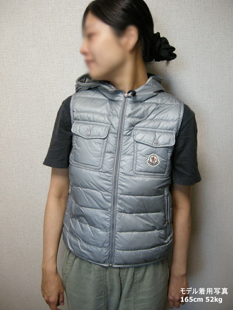 楽天市場】【MONCLER/モンクレール/フード付きライトダウンベスト/GERS
