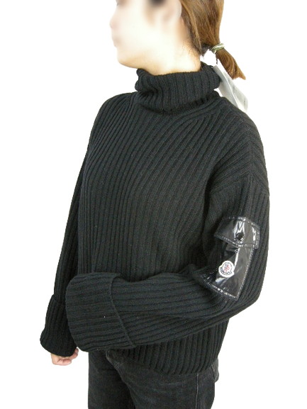楽天市場】【MONCLER/モンクレール/COLLO ALTO TRICOT/ロゴ付き