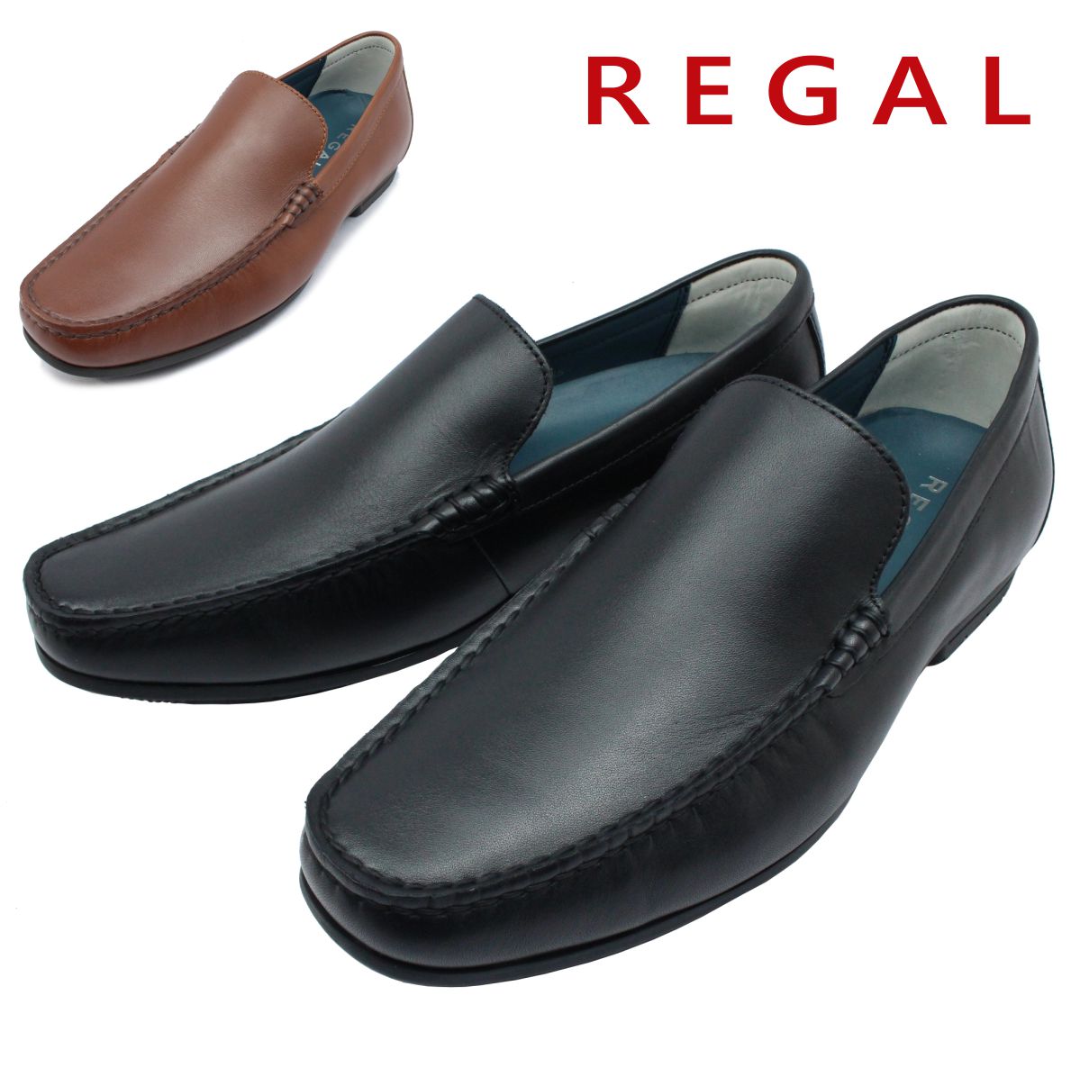 楽天市場】リーガル REGAL メンズカジュアル スリッポン 56HR AF 本革
