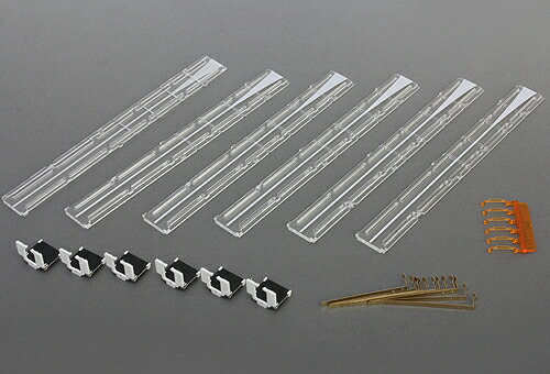 楽天市場】LED室内灯クリア（電球色） 6両分入【KATO・11-214】「鉄道