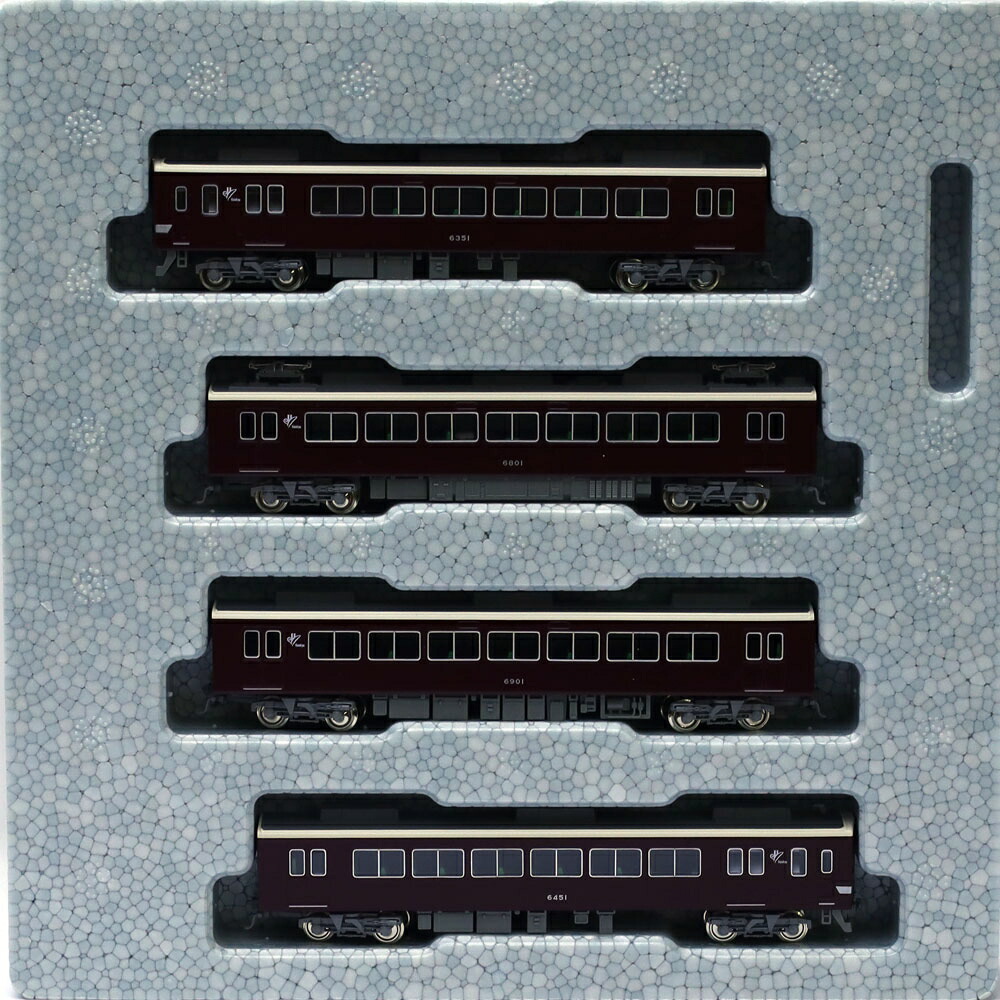 楽天市場】阪急6300系 （小窓あり） 4両基本セット【KATO・10-1825