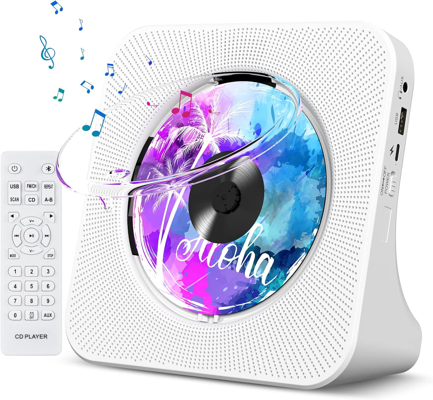 楽天市場】【期間限定：13,000円→6,800円！】CDプレーヤー 卓上置き式