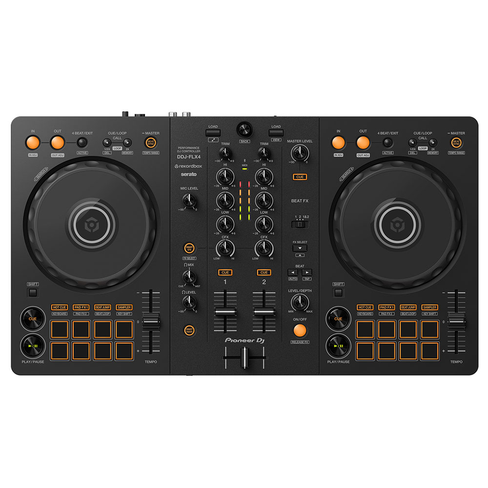 楽天市場】Pioneer DJコントローラー DDJ-FLX4 + PCスタンド + ダスト
