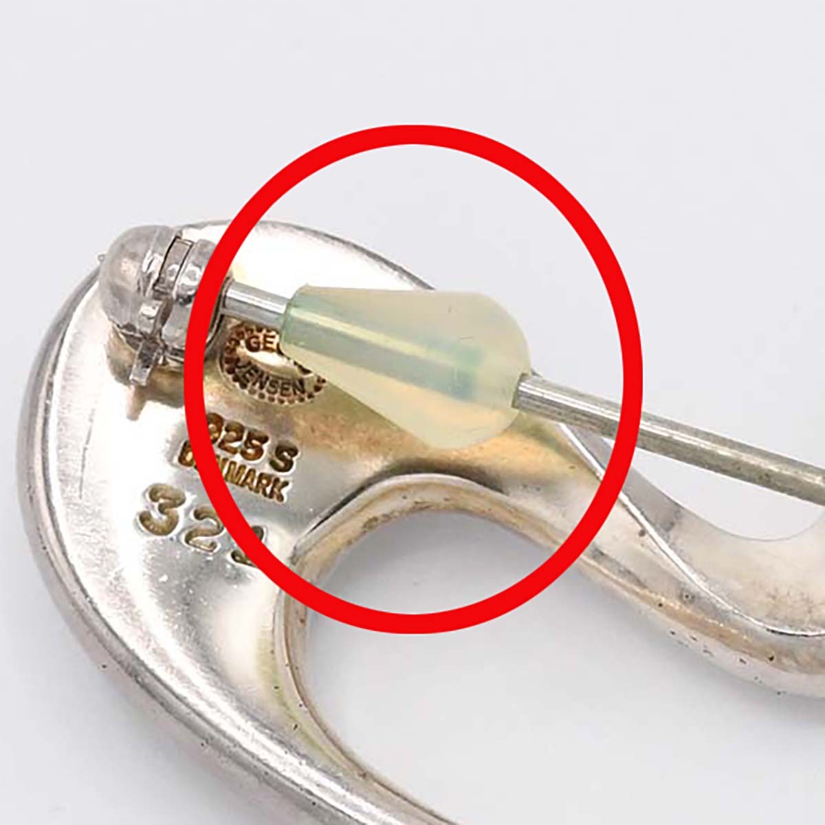 楽天市場】質屋 GEORG JENSEN ジョージジェンセン ブローチ 321