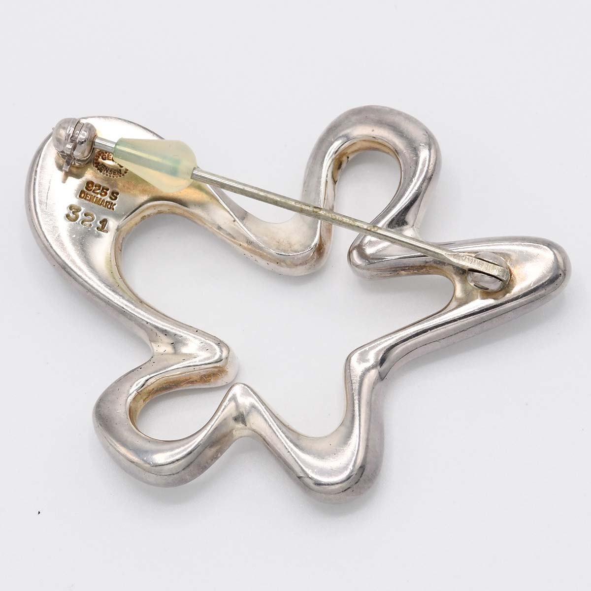 楽天市場】質屋 GEORG JENSEN ジョージジェンセン ブローチ 321