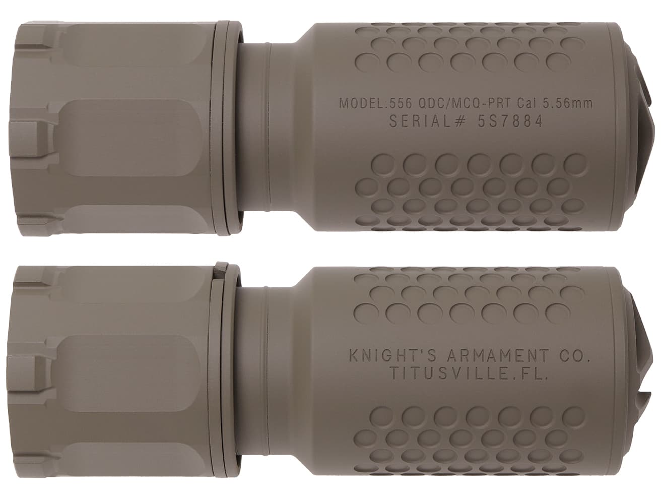 楽天市場】IRON AIRSOFT KACスタイル QDC/MCQ-PRT サプレッサー w