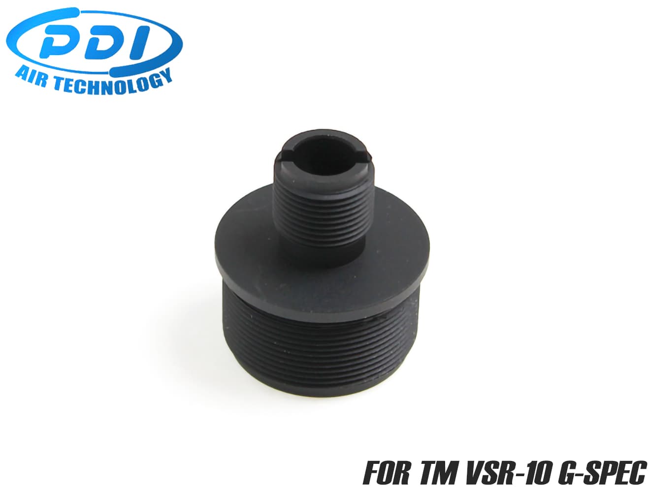 楽天市場】PDI サイレンサーアタッチメント 14mm逆ネジ 東京マルイ VSR