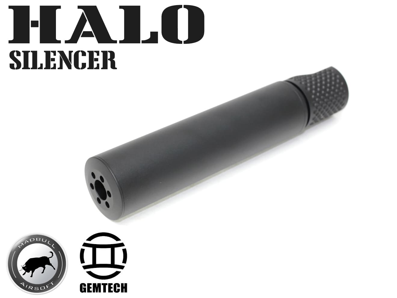 楽天市場】【送料無料】MADBULL GEMTECH HALO サイレンサー2011 BK◇M4