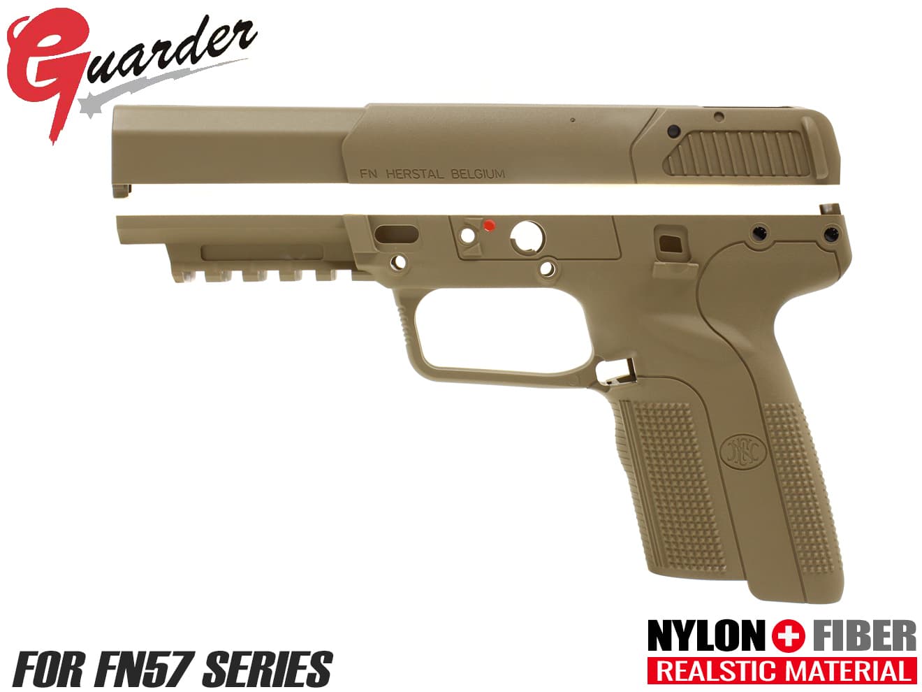 楽天市場】FN57-05(FDE)□GUARDER ナイロン 強化スライド＆フレーム