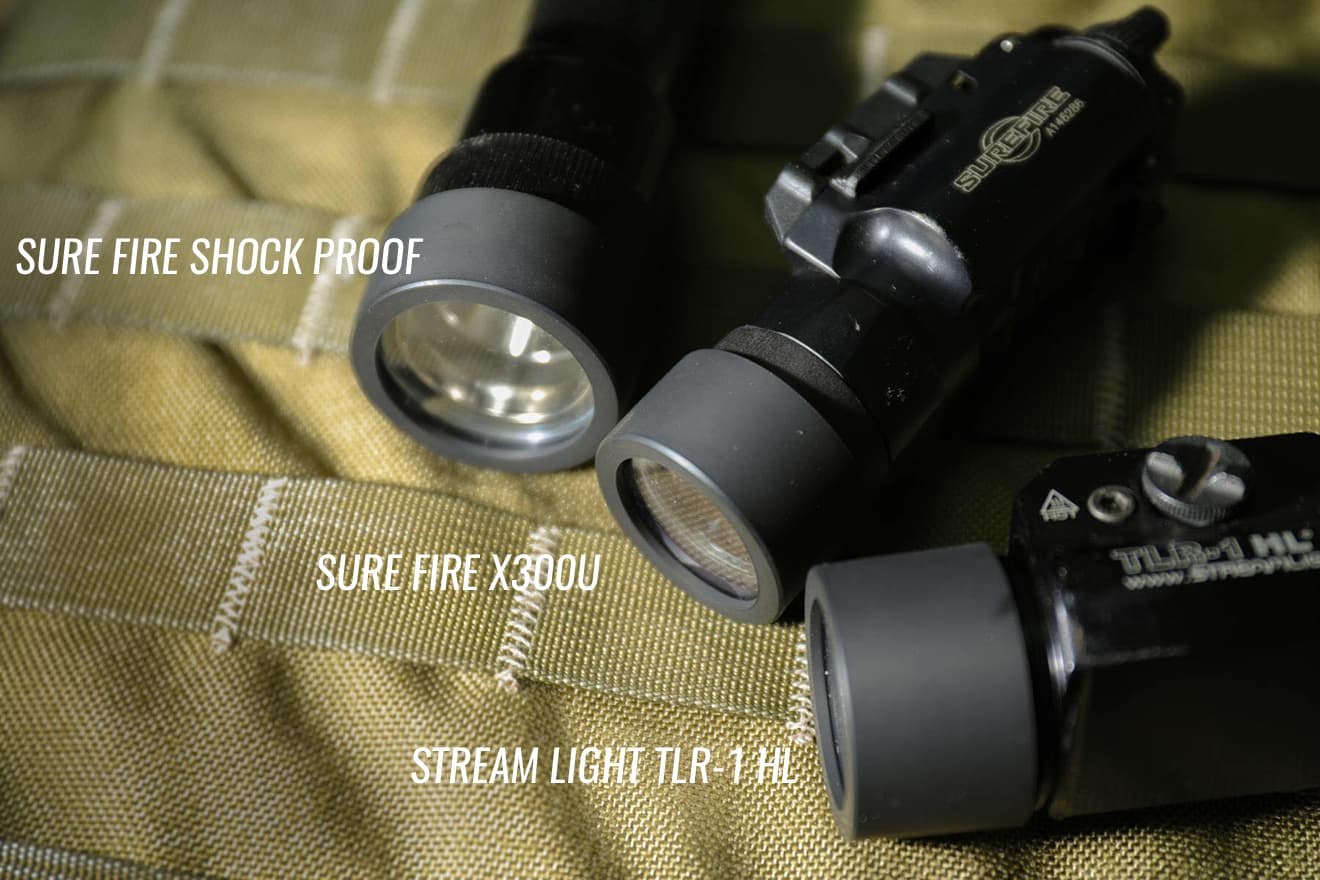 楽天市場】HUGGER SURE FIRE ショックプルーフベゼル用 レンズ