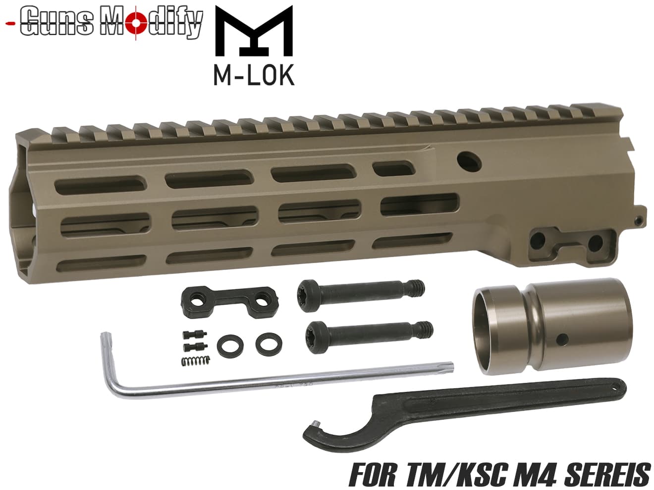 楽天市場】Guns Modify Geisseleタイプ SMR MK16 9.3インチ M-LOK