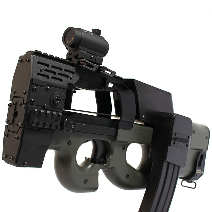 楽天市場】ライラクス NITRO.Vo P90アーマードレイルシステム エアガン