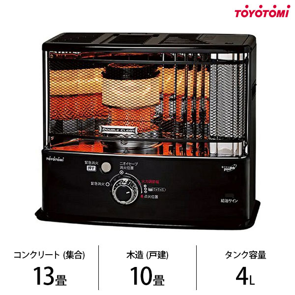 楽天市場】トヨトミ 石油ストーブ 反射形 RC-W3624 [灯油ストーブ 暖房