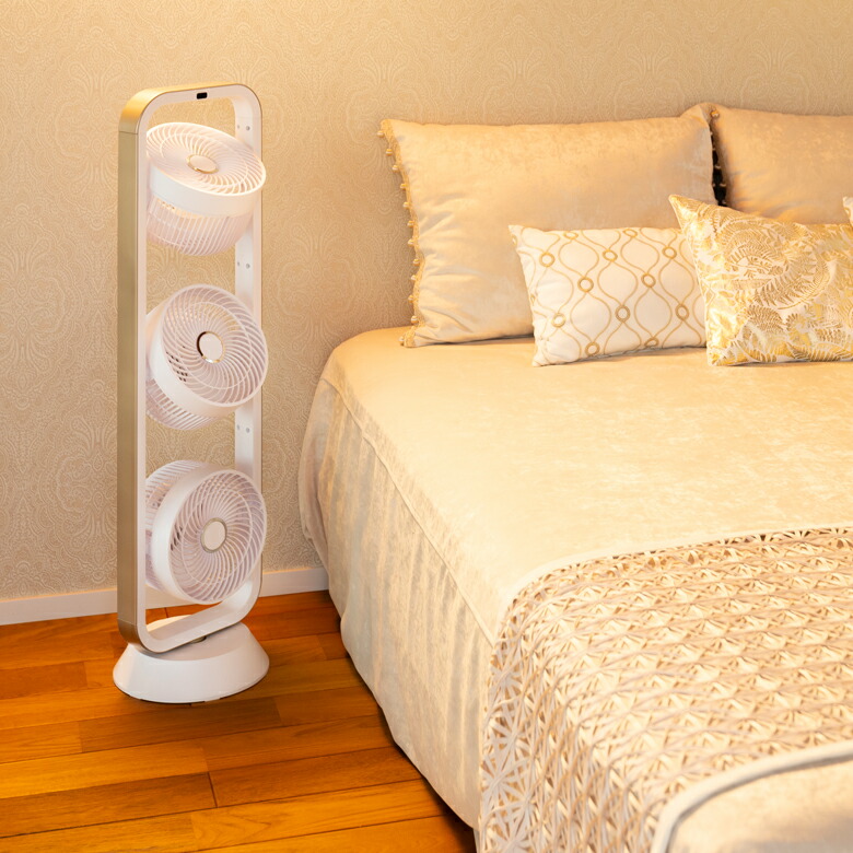 楽天市場】【在庫処分】アルコレ 3連 マルチファン ALF-3001 ホワイト