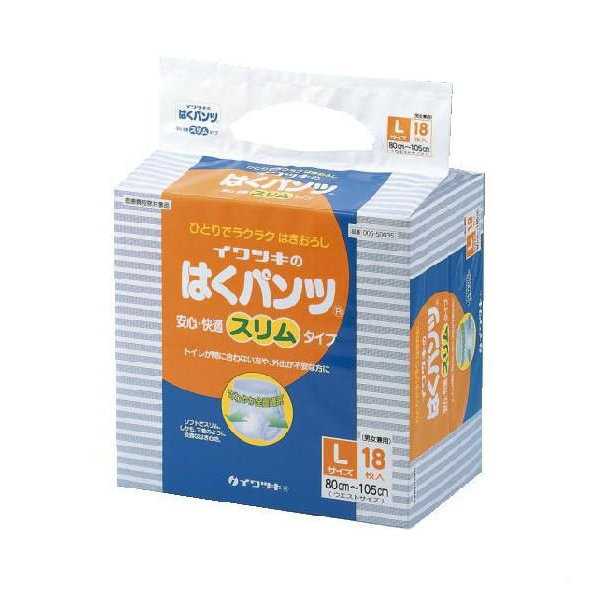 楽天市場】はくパンツスリムタイプ Lサイズ 18枚×4袋 005-50055