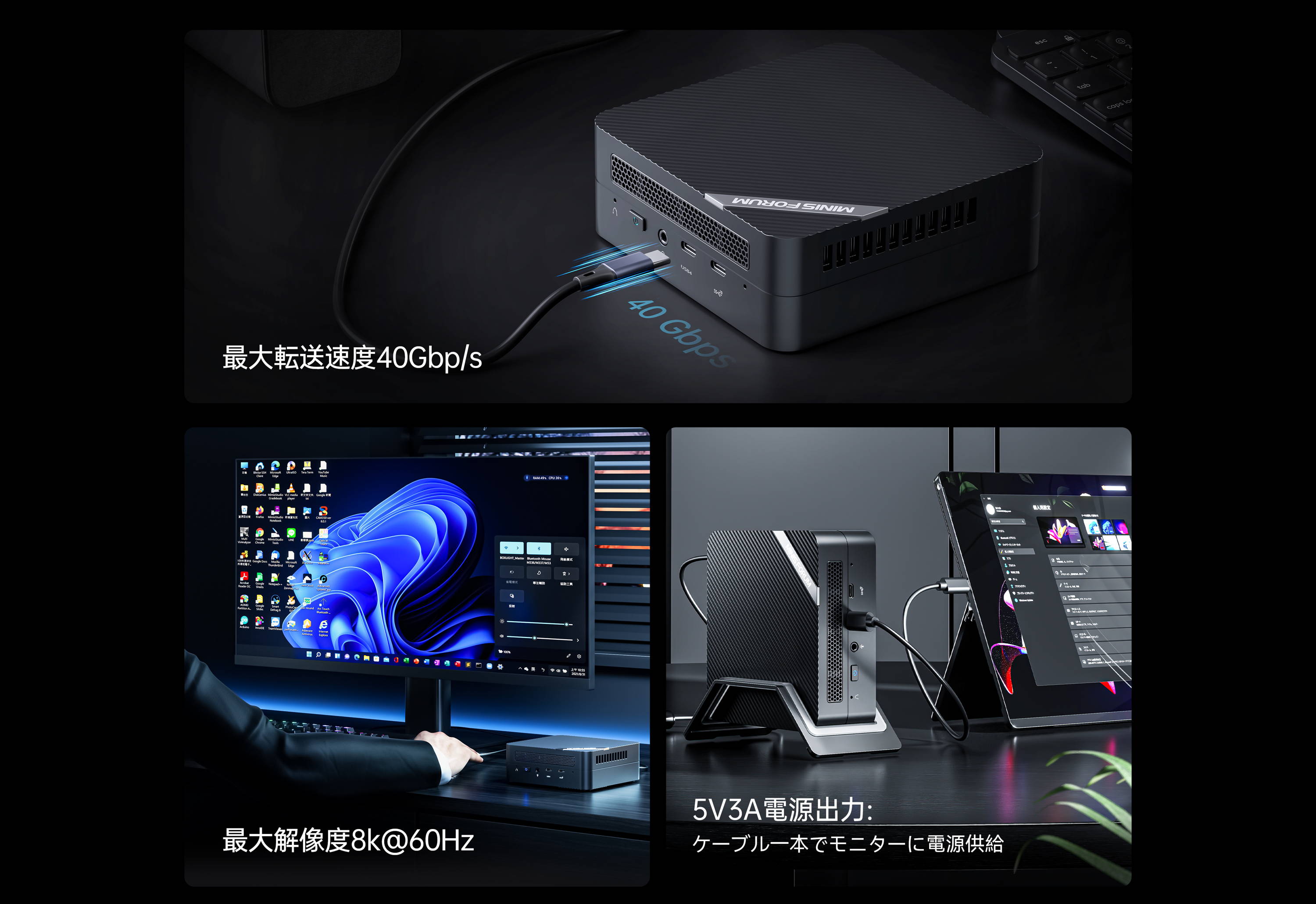 楽天市場】【スーパーセールP2倍☆20％クーポン】MINISFORUM UM773