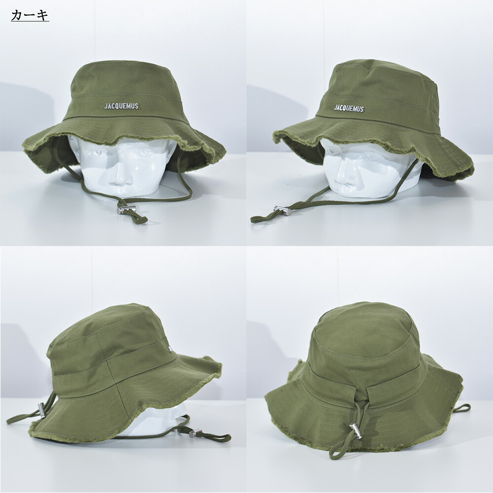 楽天市場】JACQUEMUS 帽子 バケットハット メンズ レディース ブラック