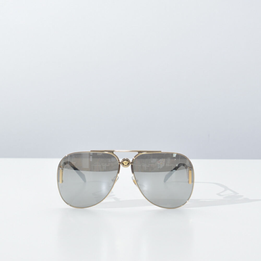 楽天市場】ヴェルサーチ サングラス メンズ ブランド メタル ゴールド