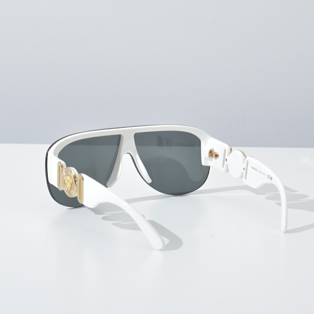 楽天市場】ヴェルサーチ サングラス メデューサ ホワイト ゴールド