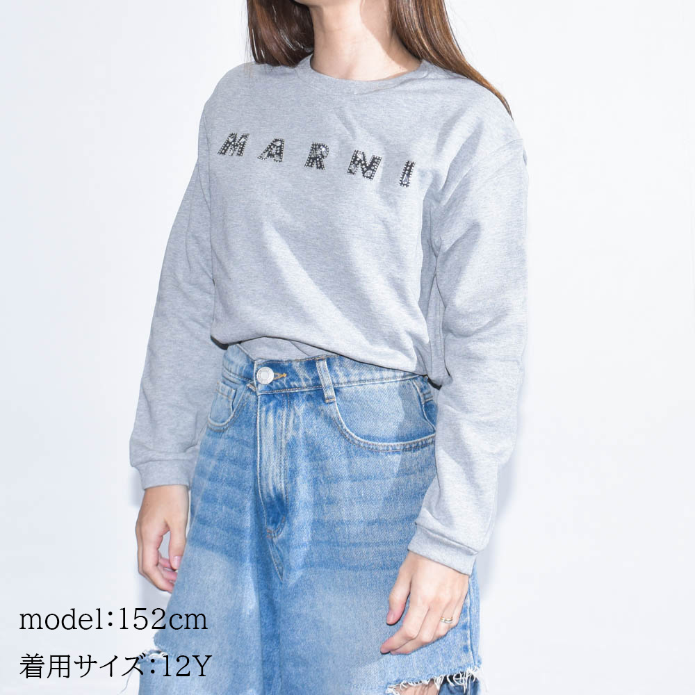 楽天市場】マルニ キッズ トレーナー ロゴ 大人もOK レディース MARNI
