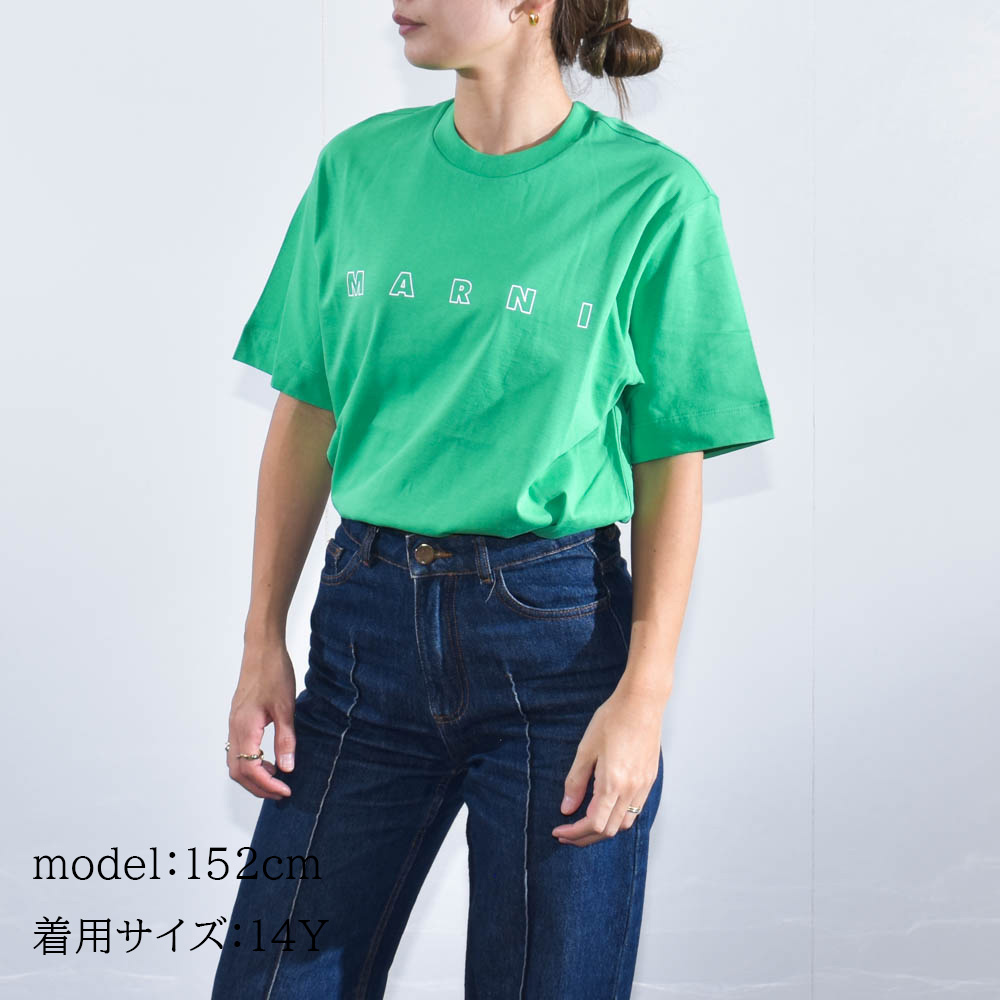 楽天市場】マルニ Tシャツ キッズ ロゴ 大人もOK レディース MARNI