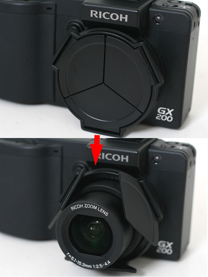 ◇リコー デジタルカメラ GX200 開閉キャップ付き RICOH GX200 訳