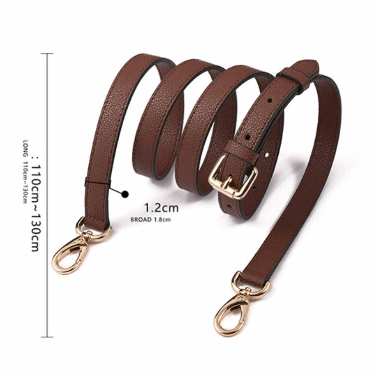楽天市場】1.5cm 革 ショルダーベルト 本革 細 ショルダーストラップ