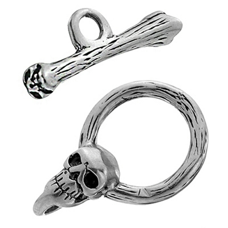 楽天市場】スカルボーンステンレスマンテル/1セット 銀色 シルバー T